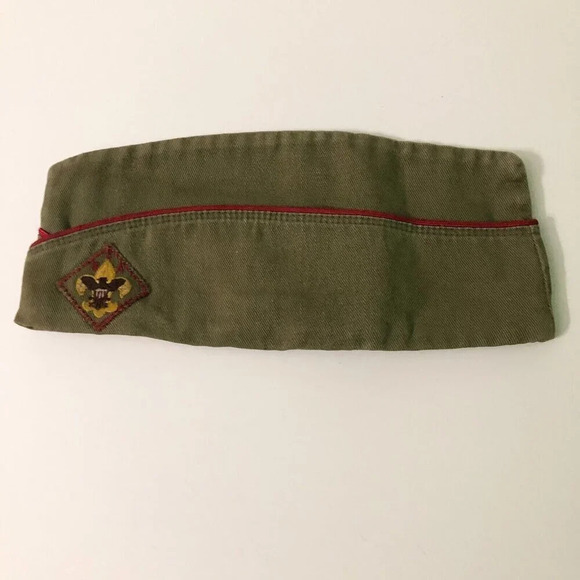 Vintage Boy Scout of America Garrison Cap Sanforized Large BSA - Picture 16 of 16
